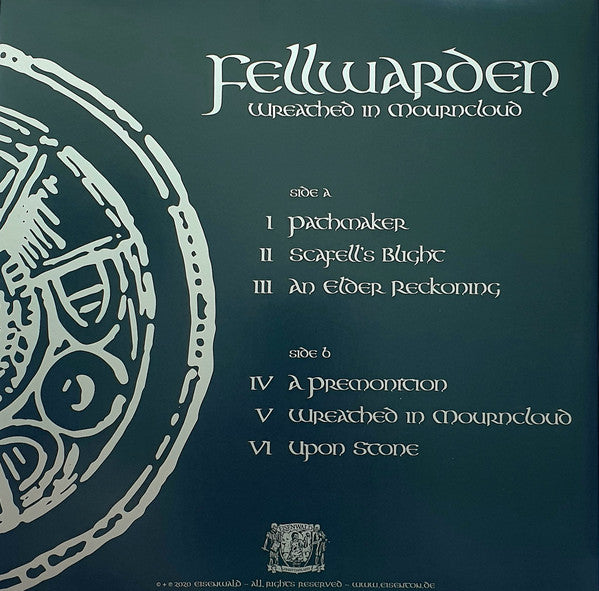 Fellwarden : Wreathed In Mourncloud (LP, Album, Sil)