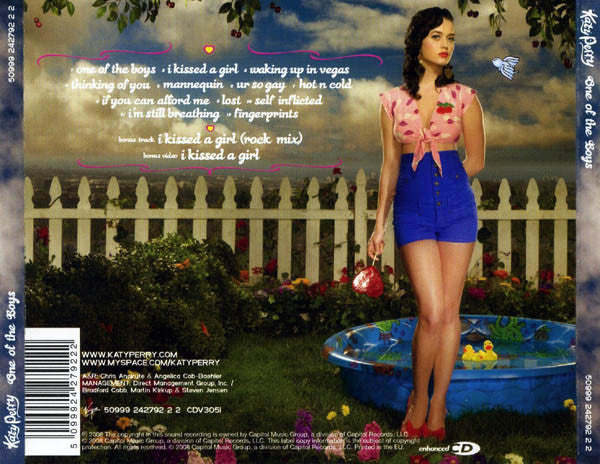 Katy Perry : One Of The Boys (CD, Album, Enh, NTSC, IMS)