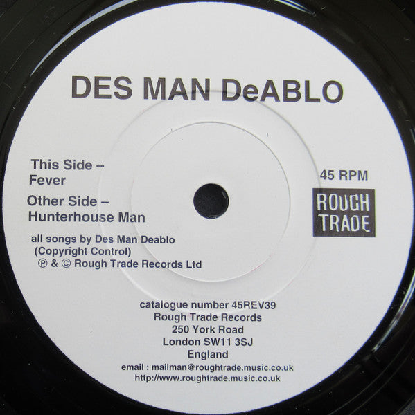 Des Man DeAblo : Fever (7")