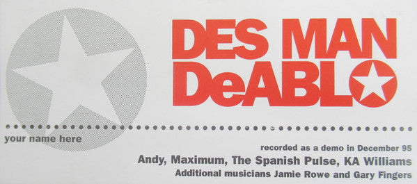 Des Man DeAblo : Fever (7")