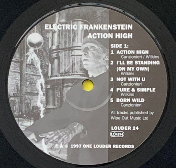 Electric Frankenstein : Action High (LP, Album)