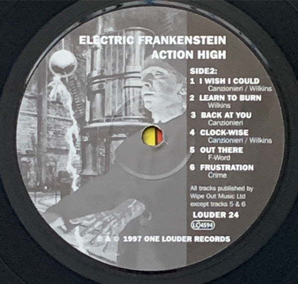 Electric Frankenstein : Action High (LP, Album)