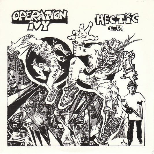 Operation Ivy : Hectic E.P. (7", EP, RP)