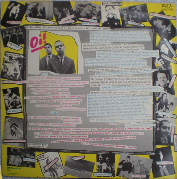 Various : Oi! The Album (LP, Album, Comp)