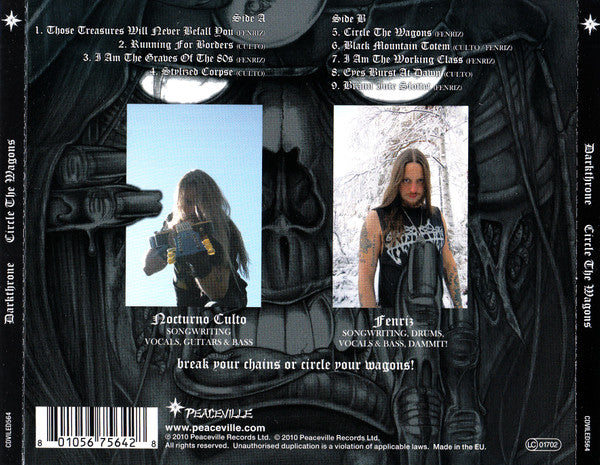 Darkthrone : Circle The Wagons (CD, Album, RE, Jew)