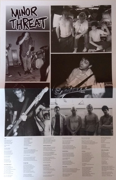 Minor Threat : Minor Threat (12", Album, Comp, RE, RM, Blu)