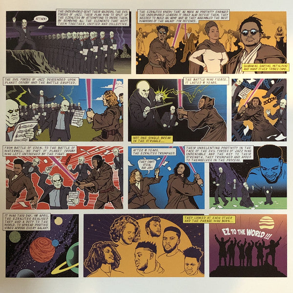 Ezra Collective : Dark Side Riddim / Samuel L. Riddim (12", Single, Ltd, Spl)