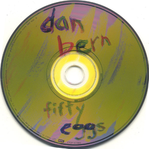 Dan Bern : Fifty Eggs (CD, Album)