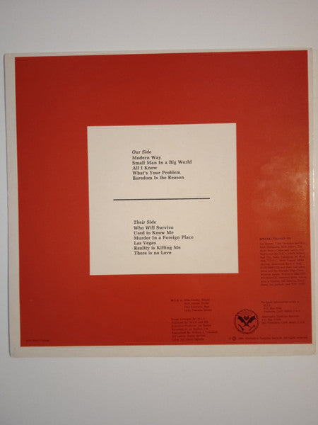 M.I.A* : Murder In A Foreign Place (LP, Album)