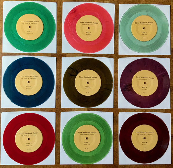 Five Hundred Bucks : This Welcome Mat Is A Landmine (7", EP, Col)