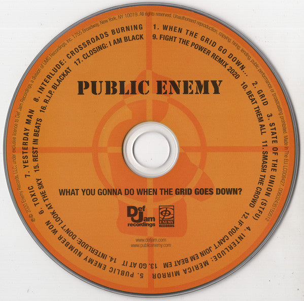 Public Enemy : What You Gonna Do When The Grid Goes Down? (CD, Album)