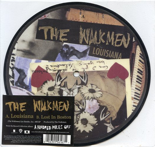 The Walkmen : Louisiana (7", Pic)