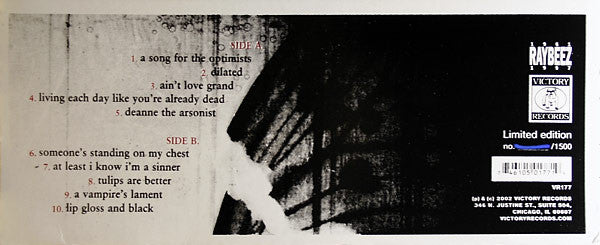 Atreyu : Suicide Notes And Butterfly Kisses (LP, Album, Ltd, Blu)