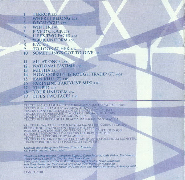 The Stockholm Monsters* : Alma Mater Plus (CD, Album, RE, RM)