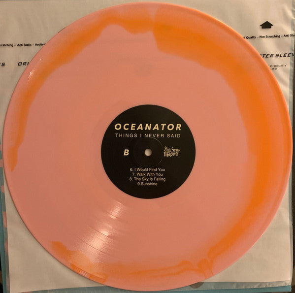 Oceanator : Things I Never Said (LP, Album, Ora)