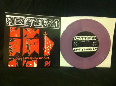 Rivethead (2) : City Sound Number Five (7", RP, Pur)