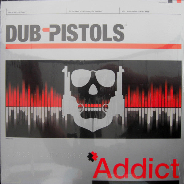 Dub Pistols : Addict (LP, Album, Red)