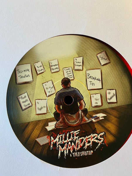 Millie Manders & The Shutup : Telling Truths, Breaking Ties (LP, Album, Red)