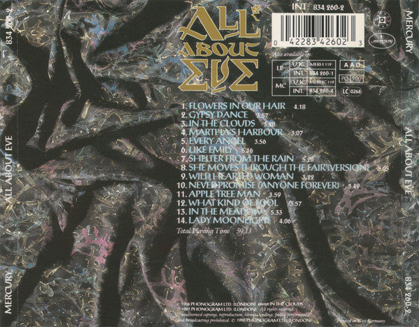 All About Eve : All About Eve (CD, Album, RP)