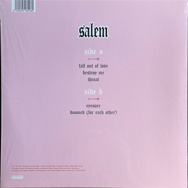 Salem (14) : Salem (12", EP, Ltd, Pin)