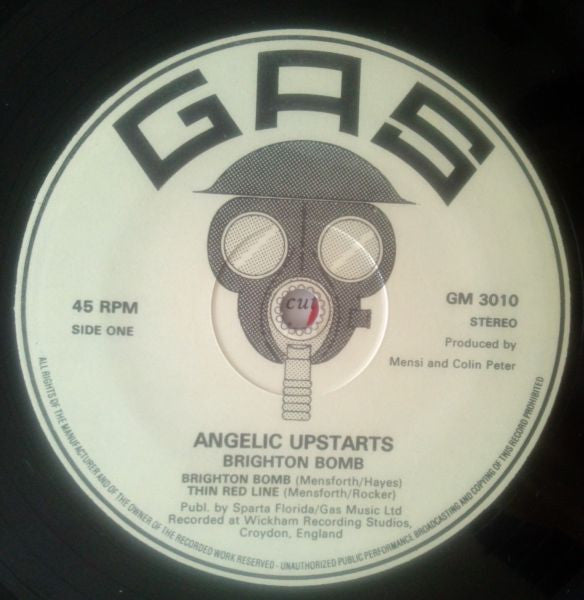 Angelic Upstarts : Brighton Bomb (12", Maxi)