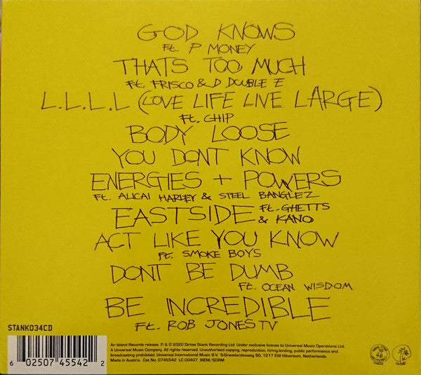 Dizzee Rascal : E3 AF (CD, Album)