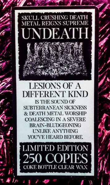 Undeath : Lesions Of A Different Kind (LP, Album, Ltd, Cok)