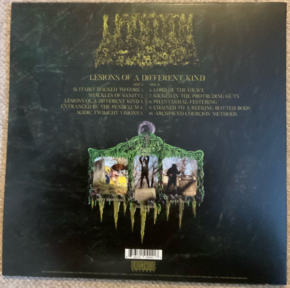 Undeath : Lesions Of A Different Kind (LP, Album, Ltd, Cok)