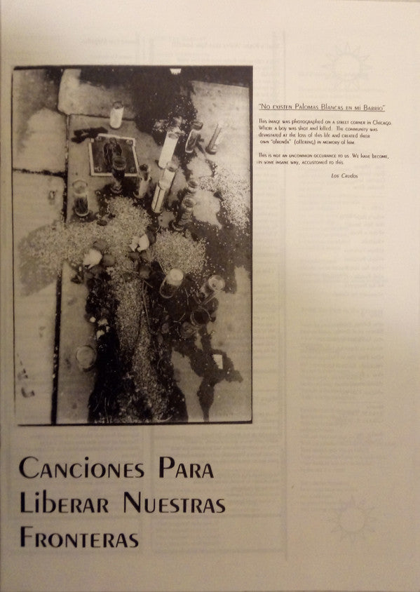 Crudos* : Canciones Para Liberar Nuestras Fronteras (12", Album)