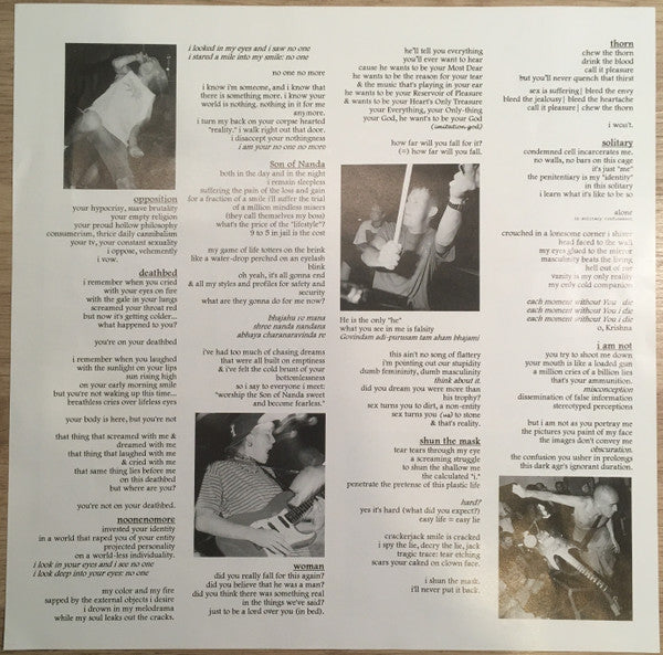 108 (3) : Songs Of Separation (LP, Album)