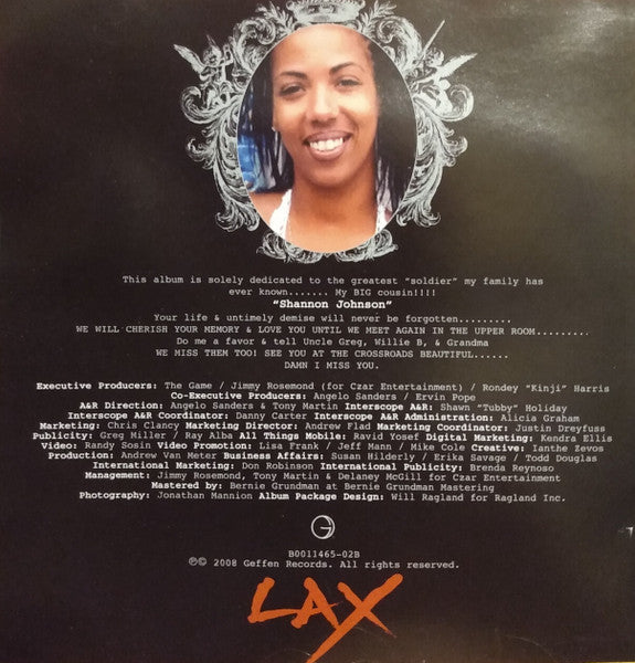 The Game (2) : LAX (CD, Album, EDC)