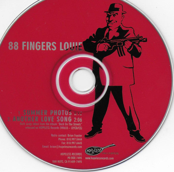 88 Fingers Louie : Summer Photos (CD, Single, Promo)