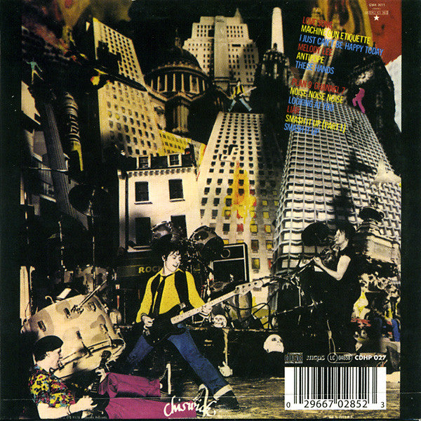 The Damned : Machine Gun Etiquette (CD, Album, RE, RM, Sou)