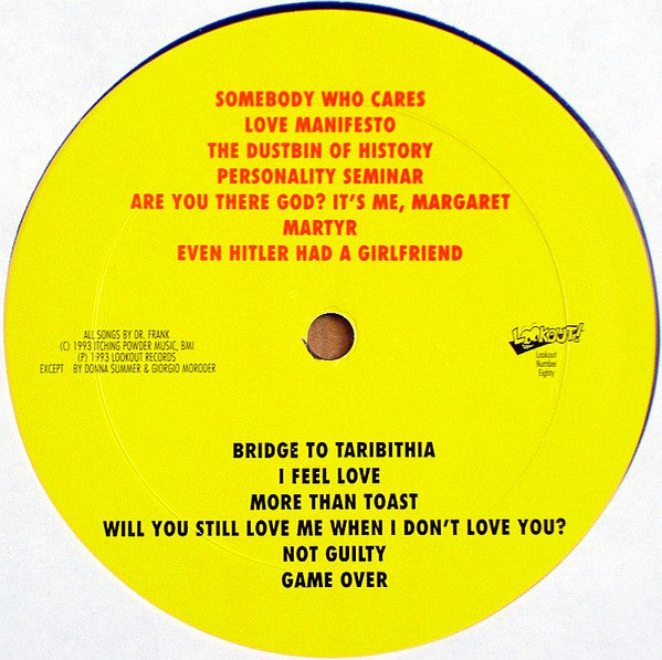 The Mr. T Experience : Our Bodies Our Selves (LP, Album)