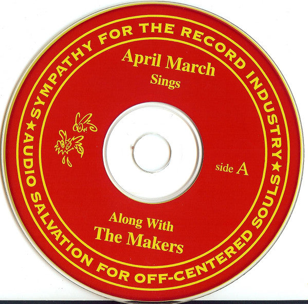 April March & The Makers : April March Sings Along With The Makers (CD, Album, RE)