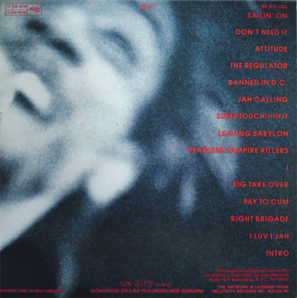 Bad Brains : Attitude (The ROIR Sessions) (LP, Album, RE)