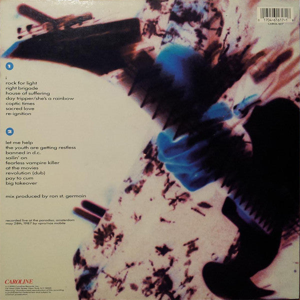 Bad Brains : The Youth Are Getting Restless (Live At The Paradiso, Amsterdam, 1987) (LP, Album)