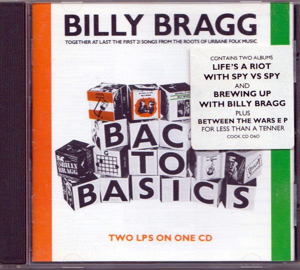 Billy Bragg : Back To Basics (CD, Comp, RE)