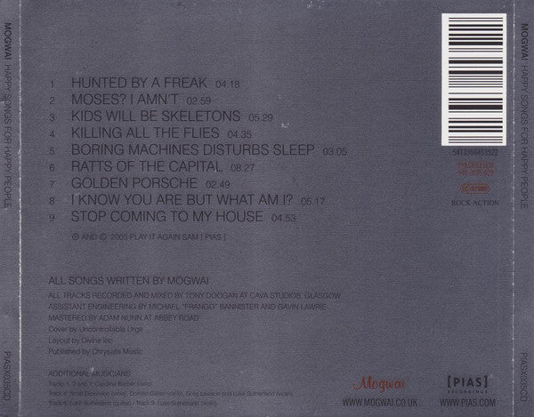 Mogwai : Happy Songs For Happy People (CD, Album, Enh)