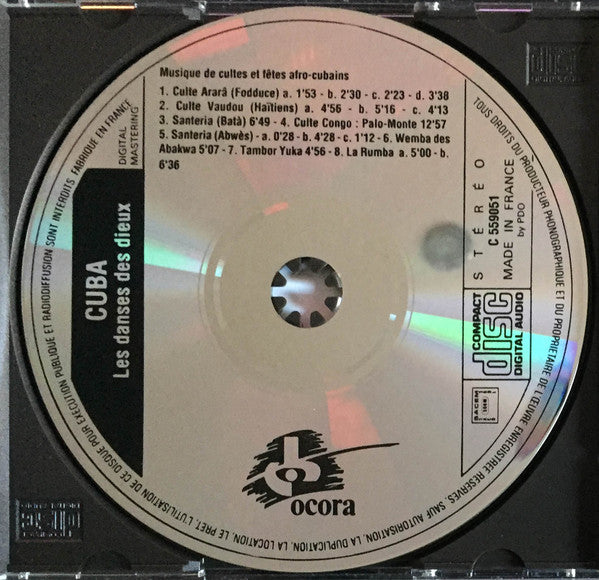 Various : Cuba: Les Danses Des Dieux (CD, Album)