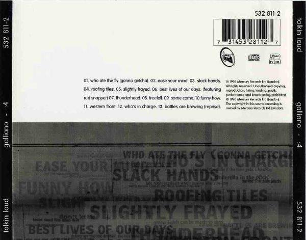 Galliano : :4 (CD, Album)