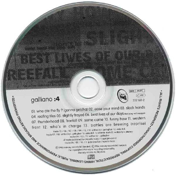 Galliano : :4 (CD, Album)