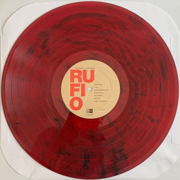 Rufio : Perhaps, I Suppose... (LP, Album, RE, Red)