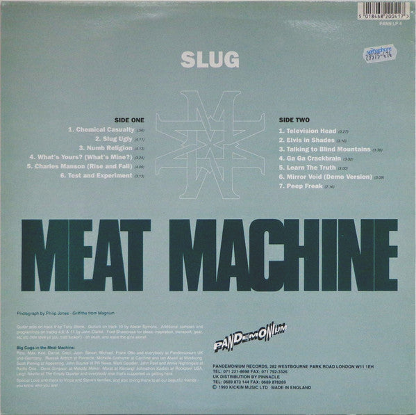 Meat Machine : Slug (LP, Album)