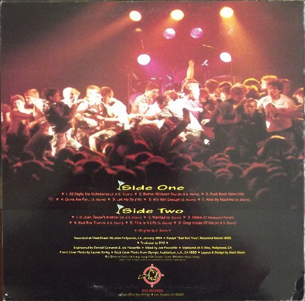 Youth Brigade : Happy Hour (LP, Album)