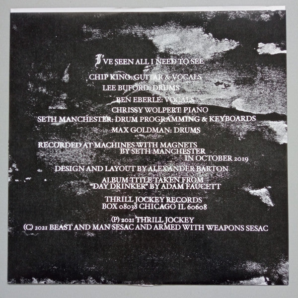 The Body (3) : I've Seen All I Need To See (LP, Album, Ltd, Sil)