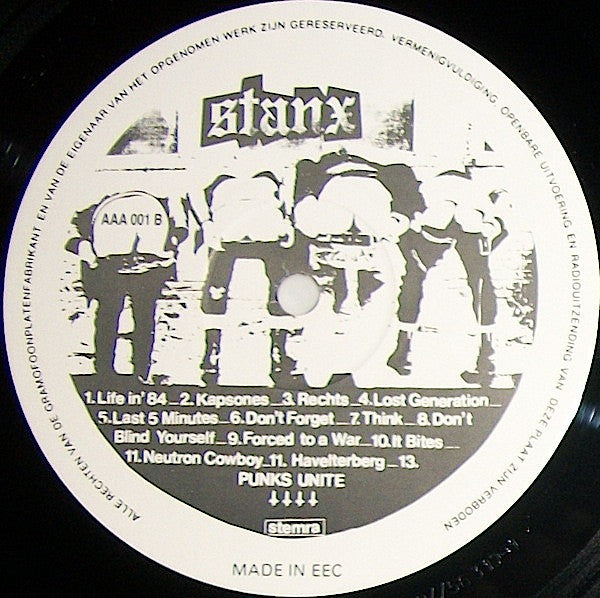 Lärm / Stanx : Campaign For Musical Destruction / No Secrets (LP)
