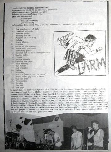 Lärm / Stanx : Campaign For Musical Destruction / No Secrets (LP)