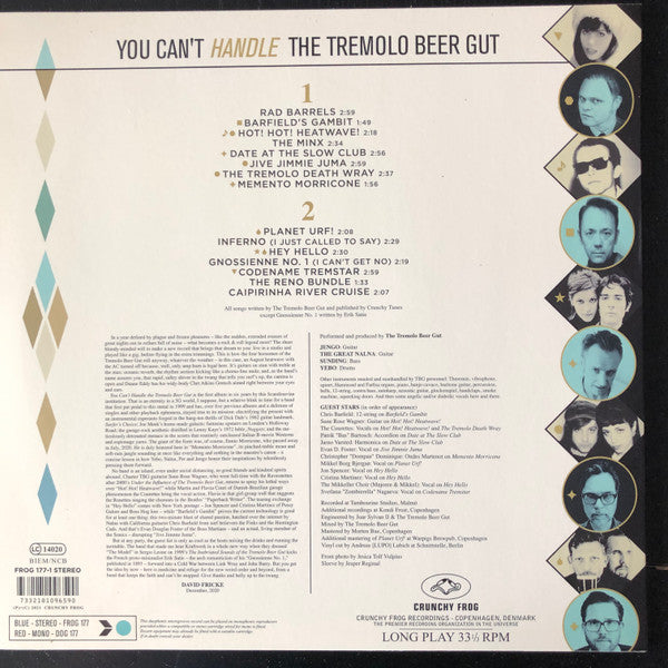 The Tremolo Beer Gut : You Can't Handle… (LP, Album)