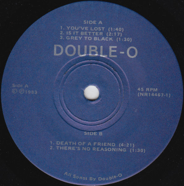 Double-O (2) : Double-O (7", EP)